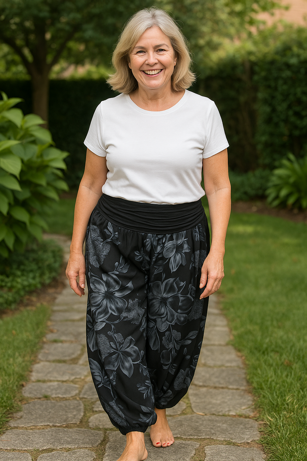 Betty | Pantalon femme confortable à taille flatteuse pour le quotidien