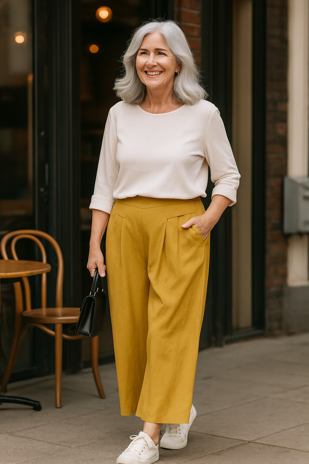 Audrey | Pantalon femme élégant et confortable, extensible du S au 5XL