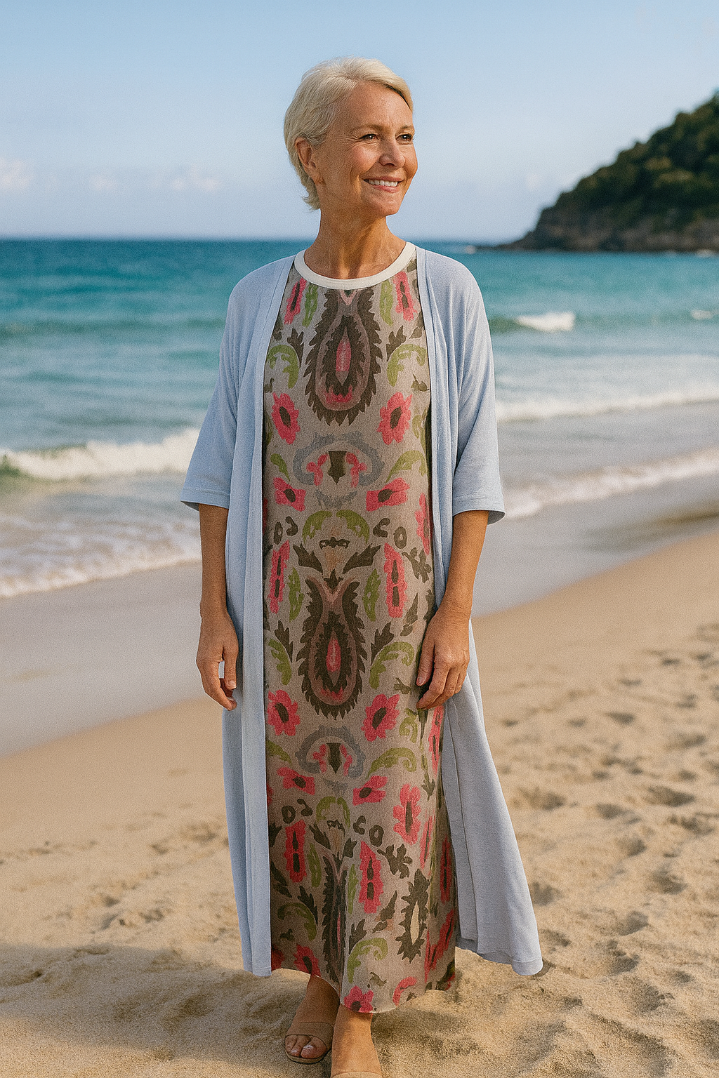 Taren | Ensemble robe femme fluide, confortable et élégant pour le quotidien