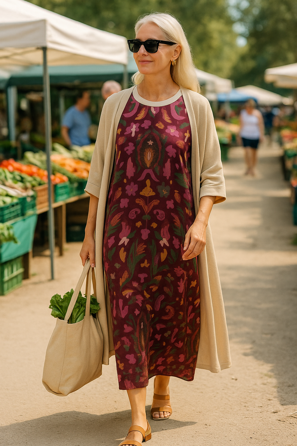 Taren | Ensemble robe femme fluide, confortable et élégant pour le quotidien