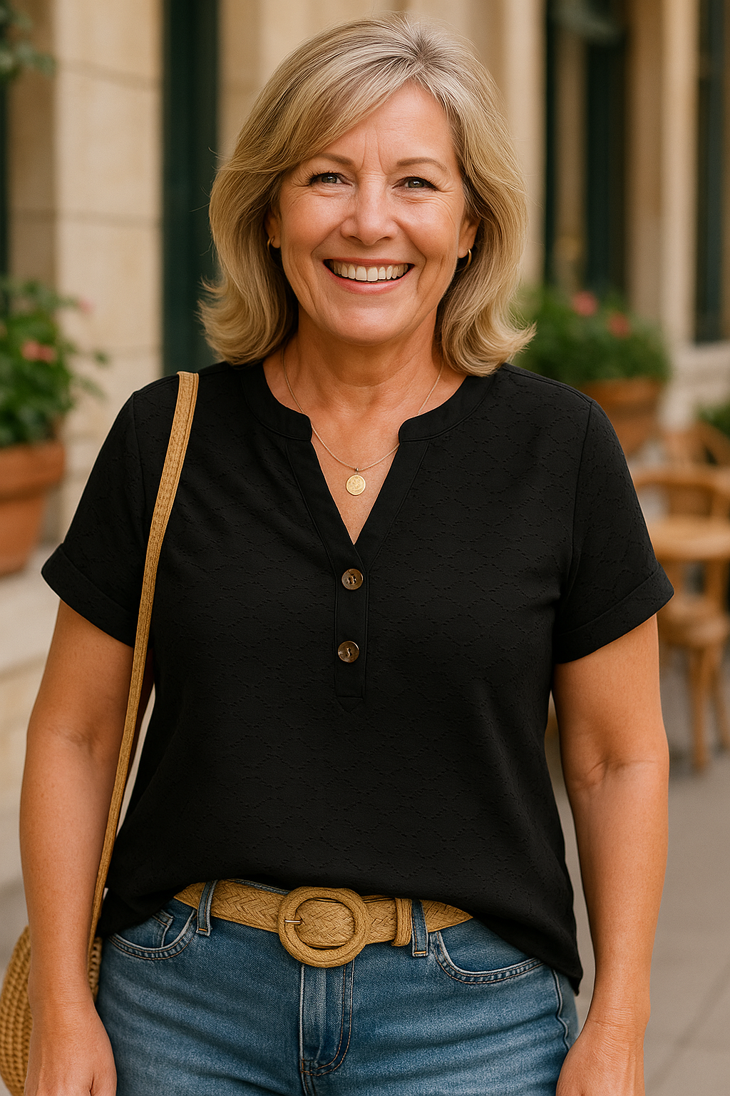 Joan | Blouse femme coupe flatteuse, fluide et confortable au quotidien