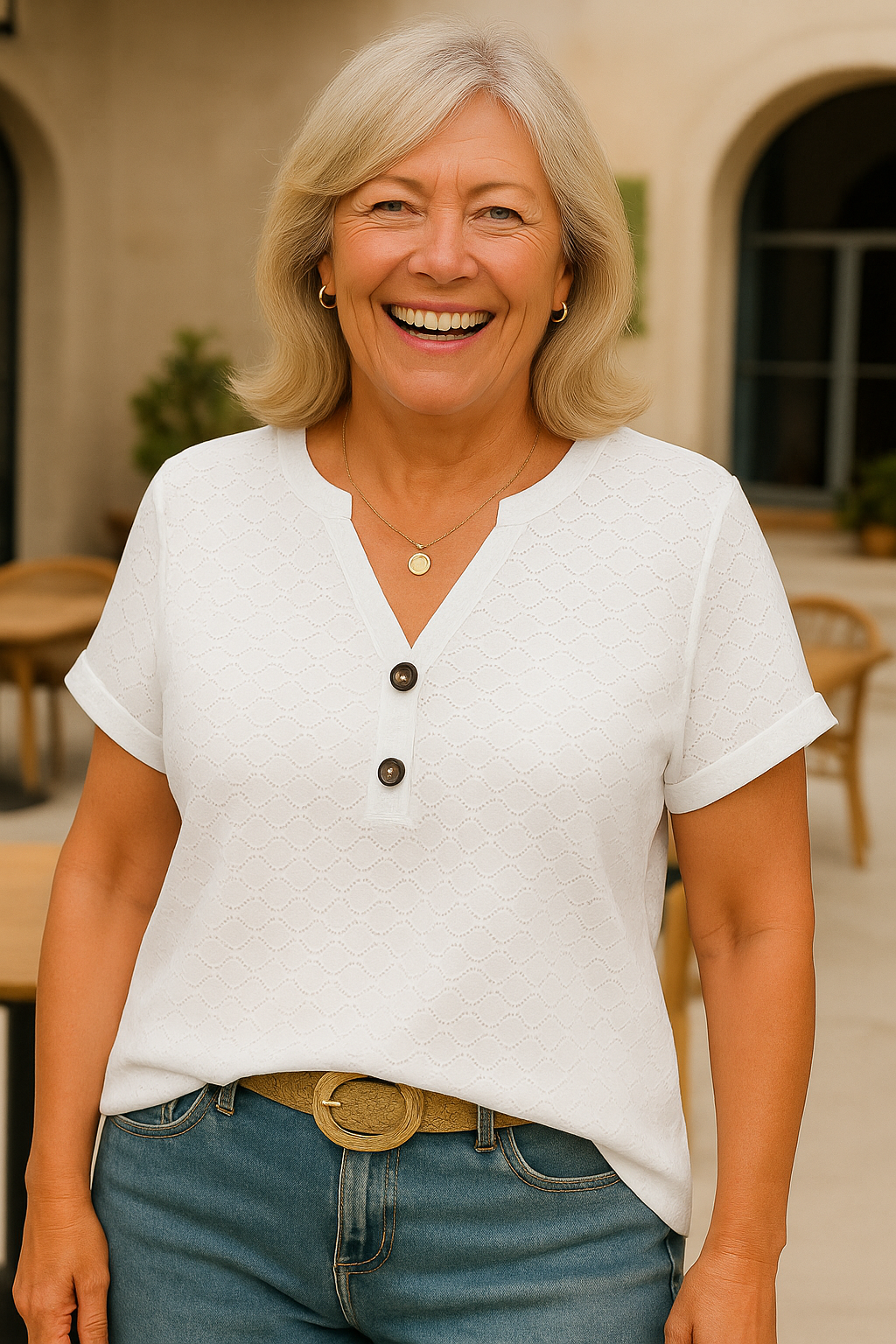 Joan | Blouse femme coupe flatteuse, fluide et confortable au quotidien