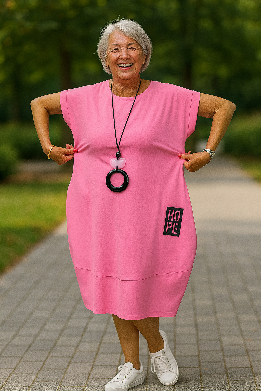 Cerynna | Robe femme à poches, confortable fluide et élégante au quotidien