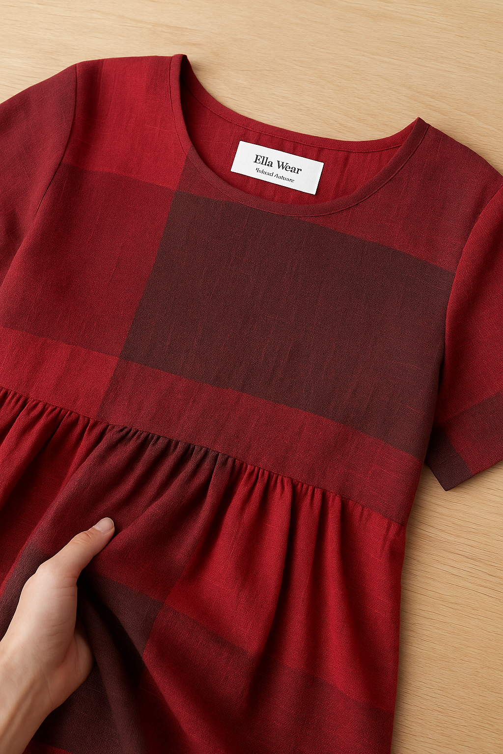 Avina | Robe mi-longue femme fluide décontractée, respirante pour sorties détente
