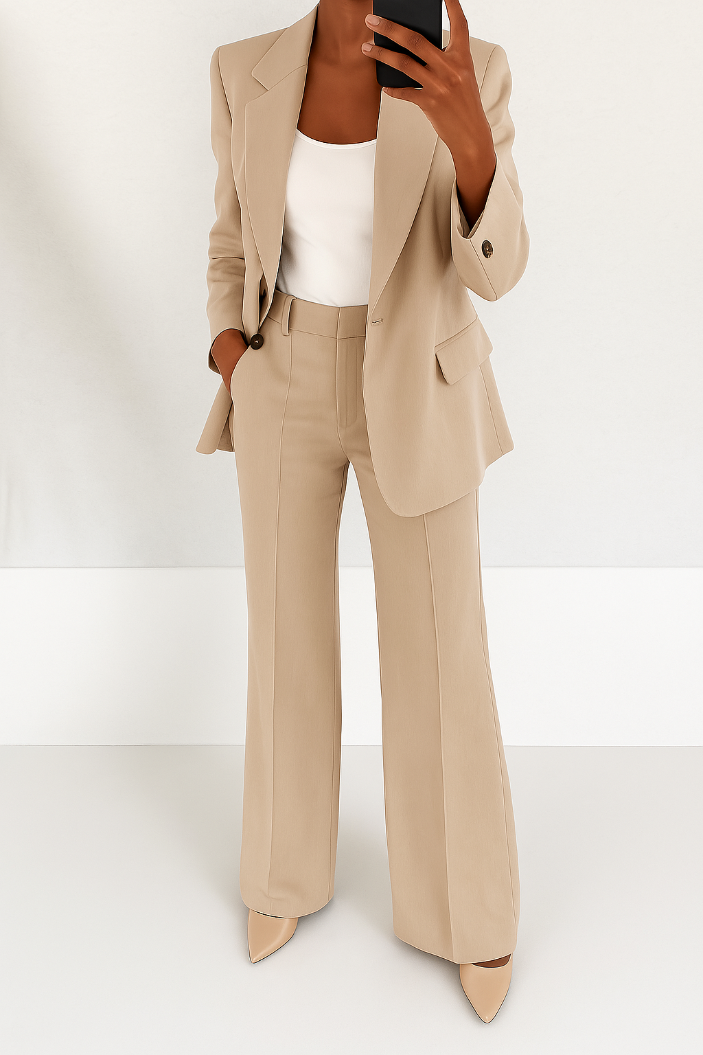 Odette | Ensemble tailleur femme élégant et confortable pour le bureau