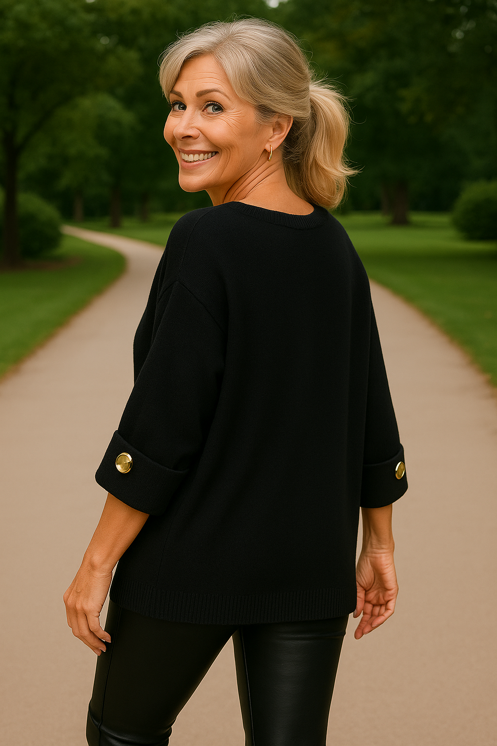 Danika | Blouse femme en maille, élégante et confortable pour le quotidien