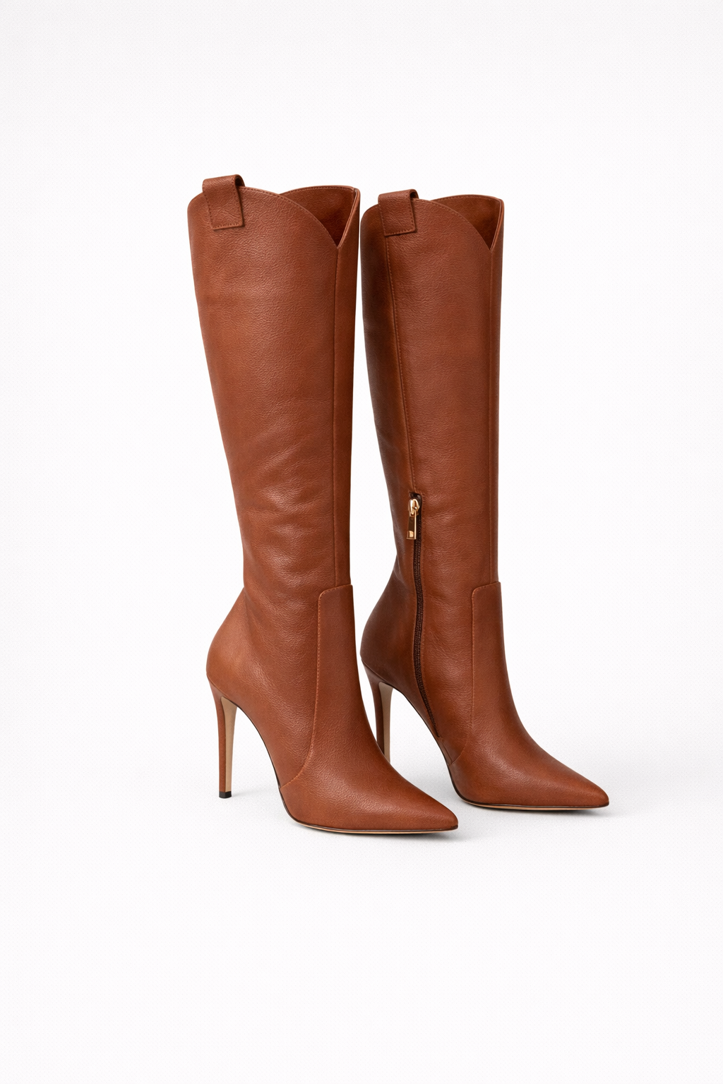 Bottes Femme à Talon Hautes Élégantes en Daim