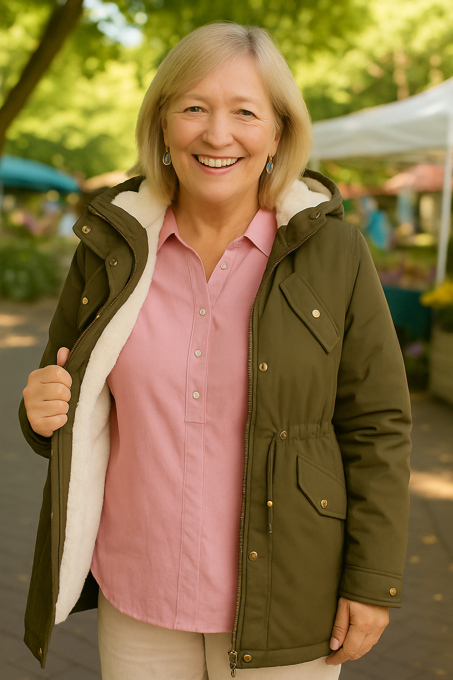 Anneliese | Parka femme chaude et confortable pour l'automne