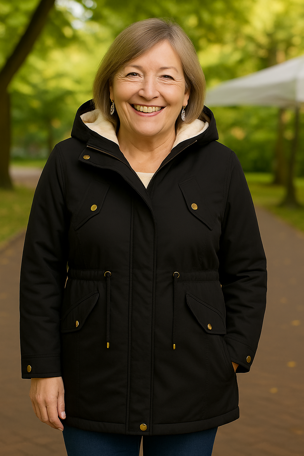Anneliese | Parka femme chaude et confortable pour l'automne