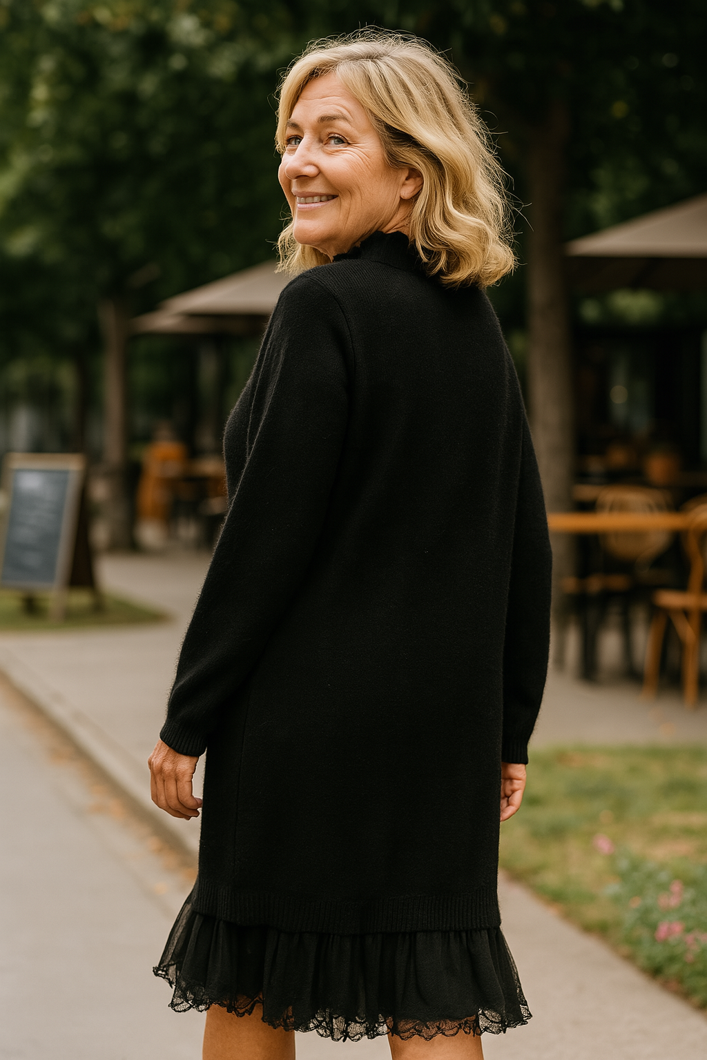 Meadow | Robe pull femme mi-longue en maille douce, confortable et élégante