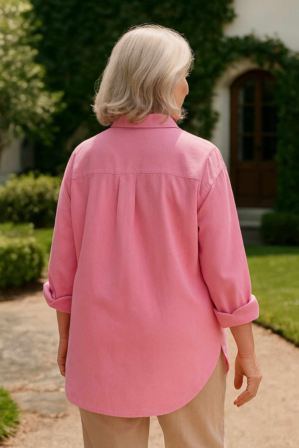 Nella | Blouse femme en coton confortable, style sans effort au quotidien