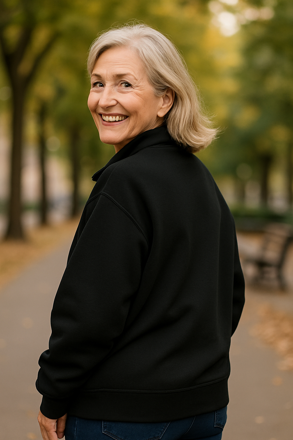 Bindi | Pull femme en maille demi-zip doux, confortable et élégant