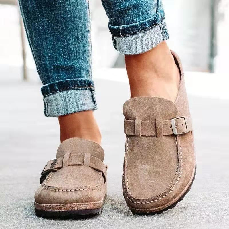 Esméa | Mocassins femme de soutien moelleux à enfiler, confortables au quotidien