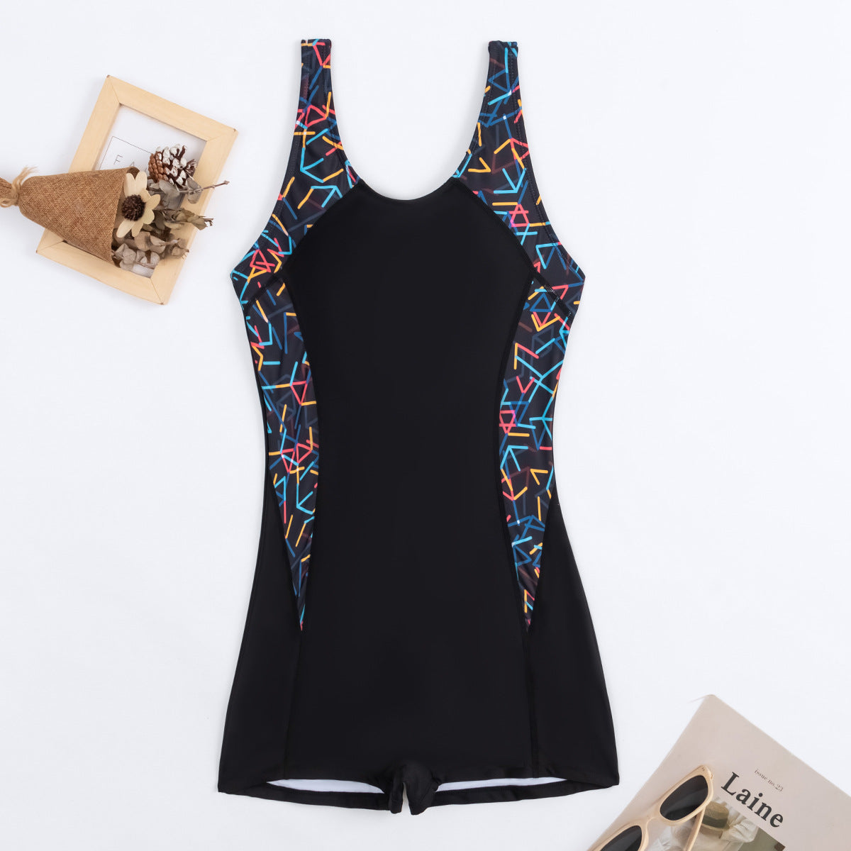 CoastalEase | Maillot de bain femme une pièce à maintien flatteur, confortable