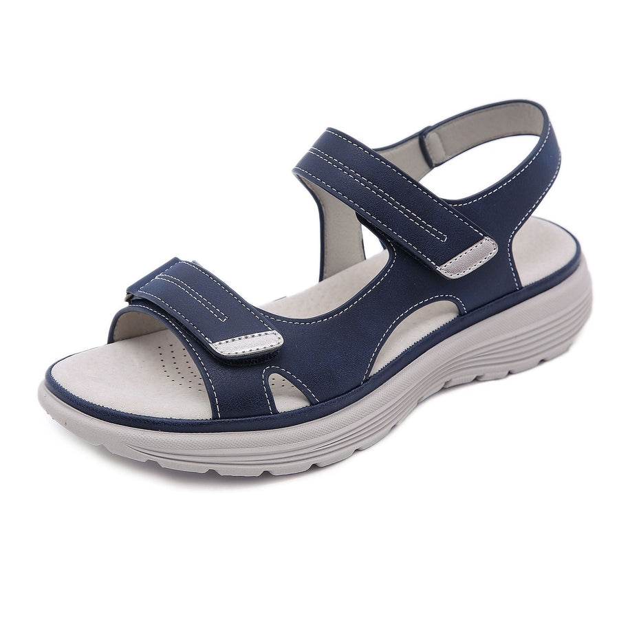 Violette | Sandales femme à mémoire de forme, brides ajustables semelle antidérapante