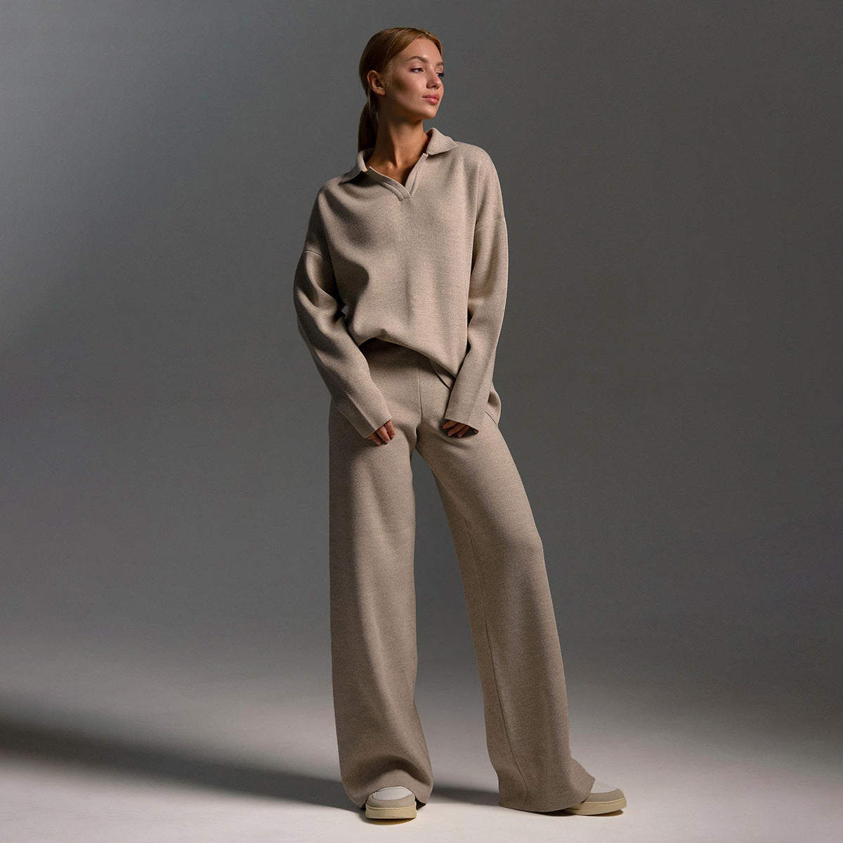Célia | Ensemble maille femme confortable et élégant pour l'automne