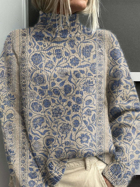 Maya | Pull col roulé femme doux, chic pour bureau et brunch