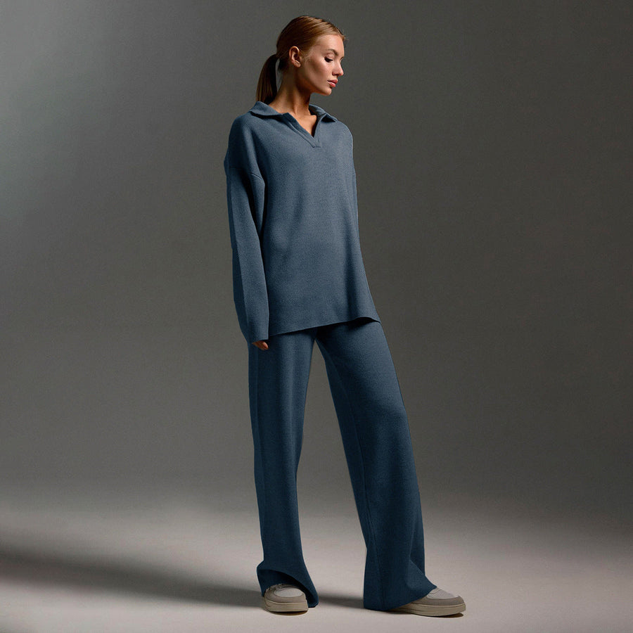 Célia | Ensemble maille femme confortable et élégant pour l'automne