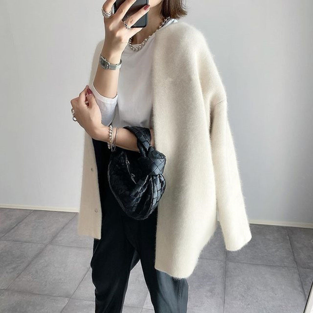 Elira | Cardigan femme en maille cosy et chic, chaud pour l'automne