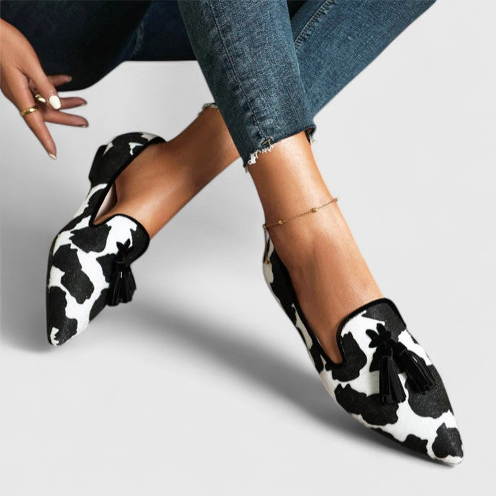 Dhreika | Mocassins femme coupe ajustée, élégants et confortables à enfiler