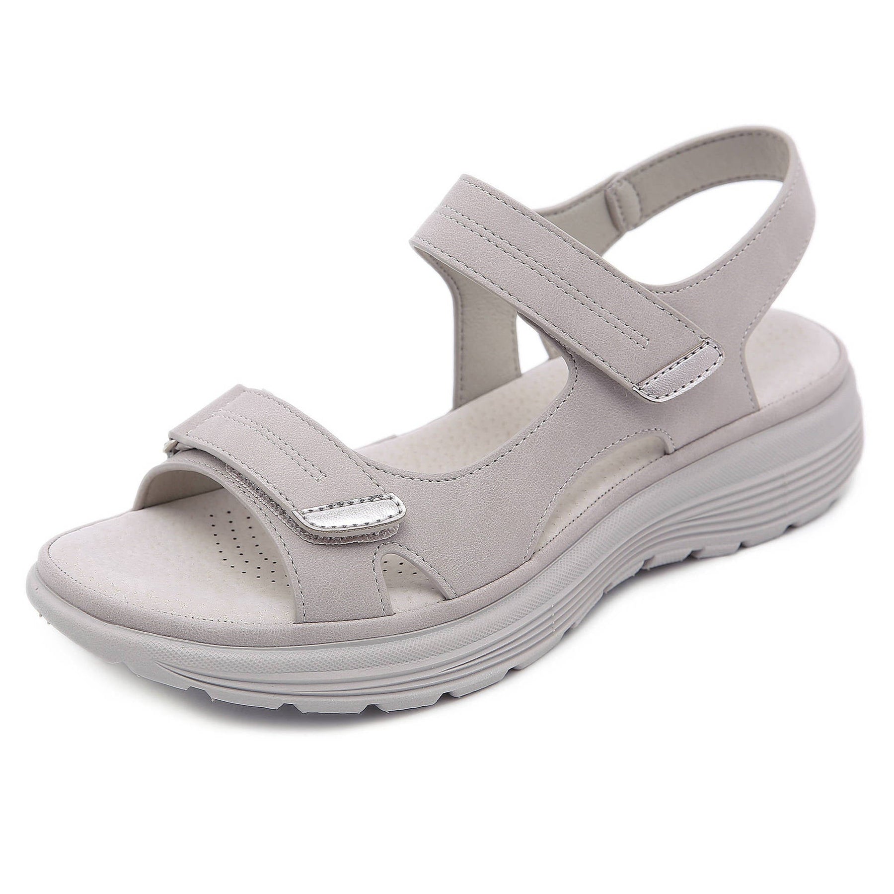 Violette | Sandales femme à mémoire de forme, brides ajustables semelle antidérapante
