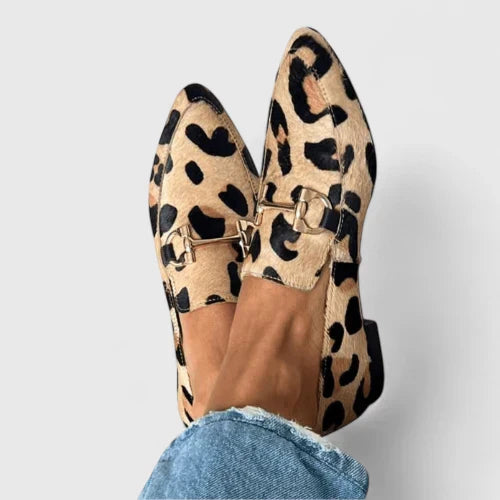 Olivianora | Mocassins femme plats à enfiler, semelle antidérapante élégants