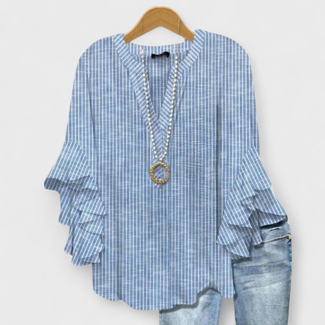 Toinette | Blouse femme élégante fluide, pour le bureau et les sorties