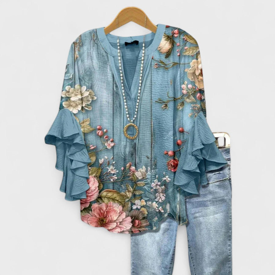 Toinette | Blouse femme élégante fluide, pour le bureau et les sorties