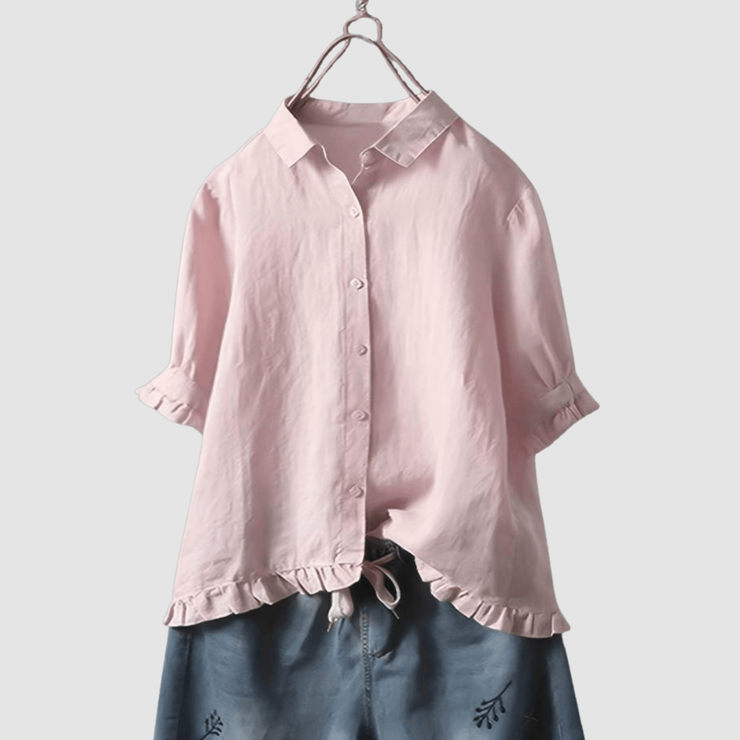 Elora | Blouse femme au confort aérien, légère pour le quotidien