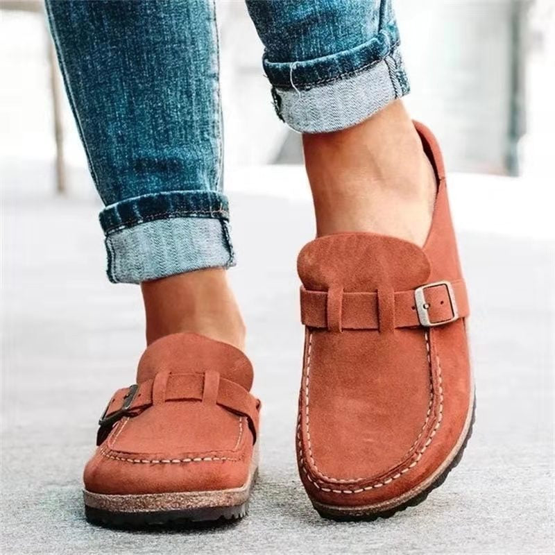 Esméa | Mocassins femme de soutien moelleux à enfiler, confortables au quotidien