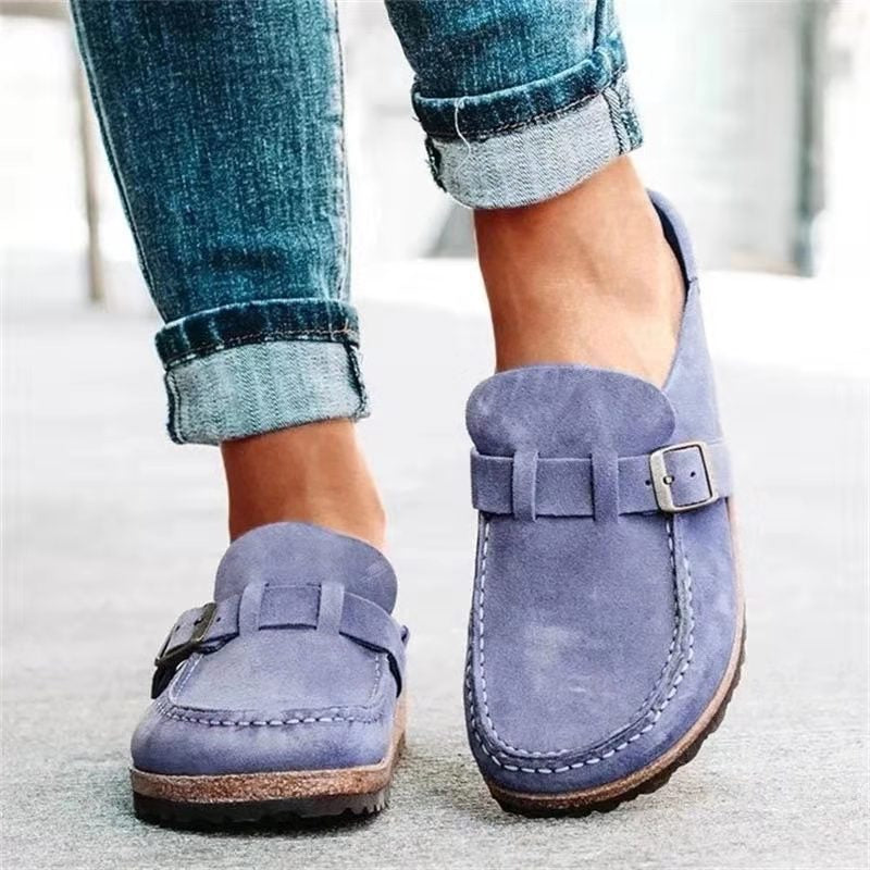 Esméa | Mocassins femme de soutien moelleux à enfiler, confortables au quotidien