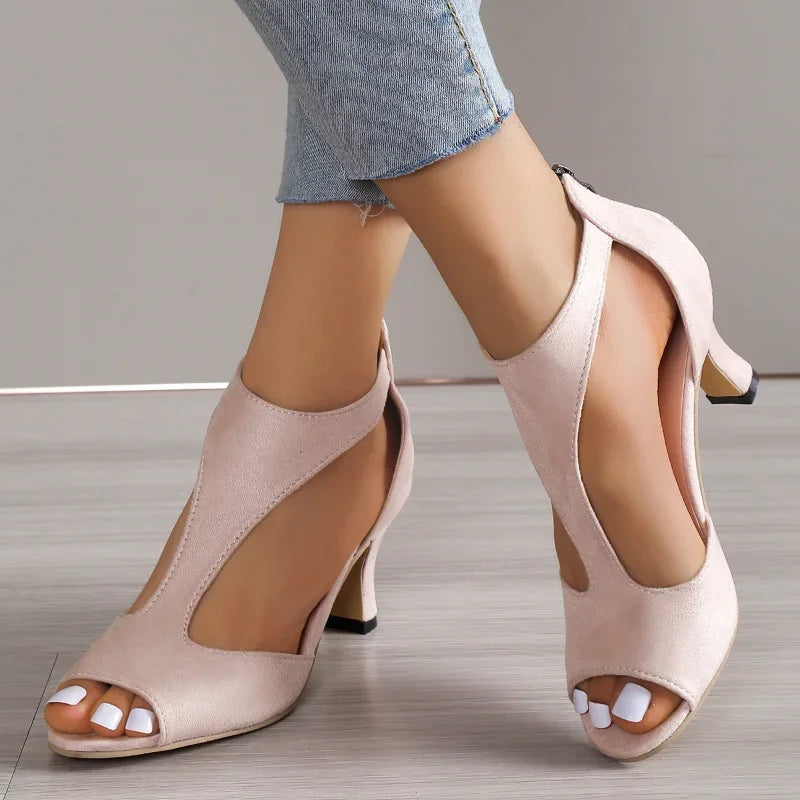 Rosaline | Talons femme escarpins épurés, lignes minimalistes chic