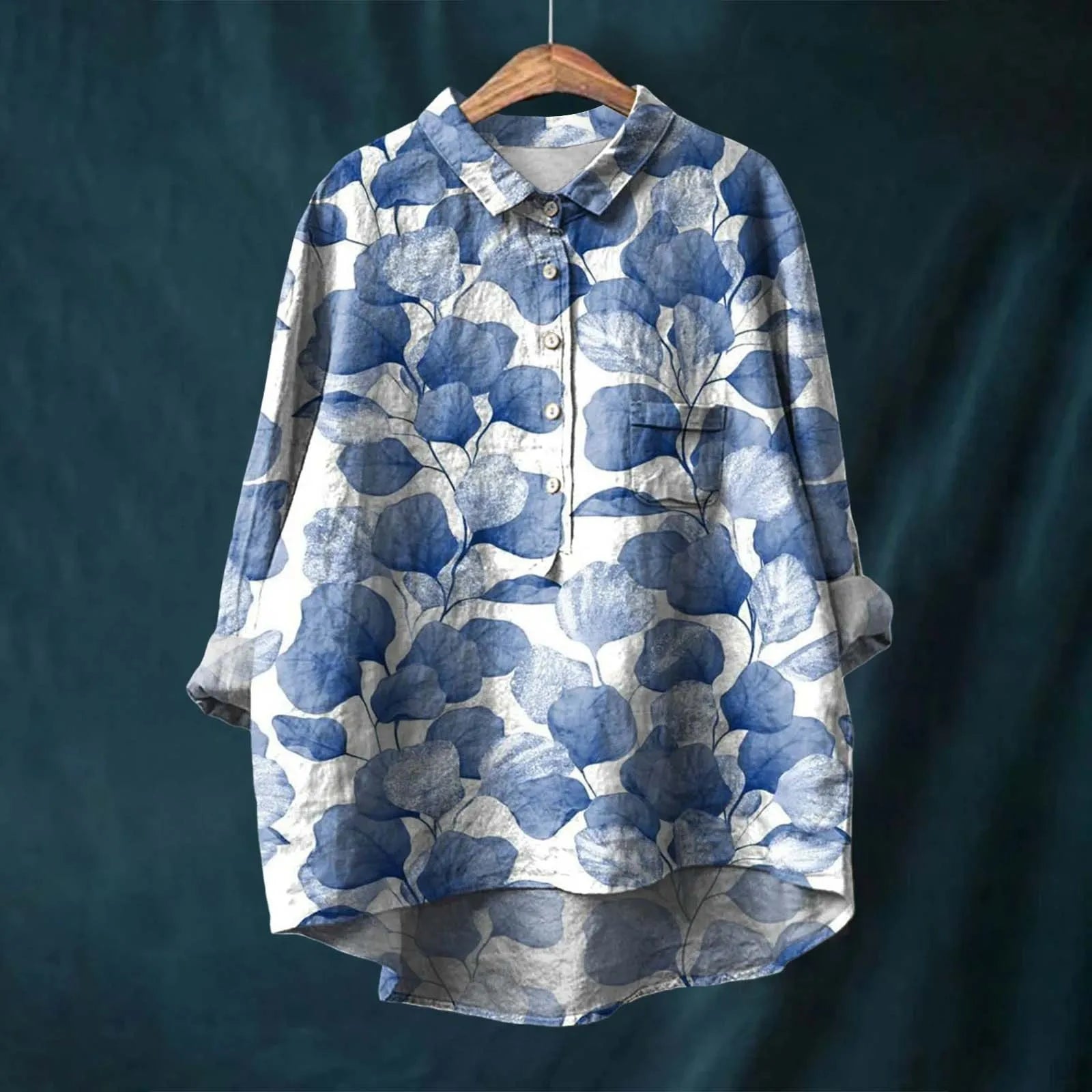 Elinora | Blouse femme à manches longues légère, flatteuse et intemporelle