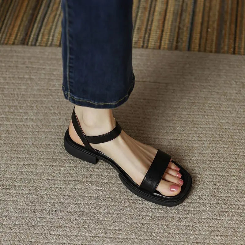 Vitali | Sandales femme à enfiler classiques, confortables pour l'été