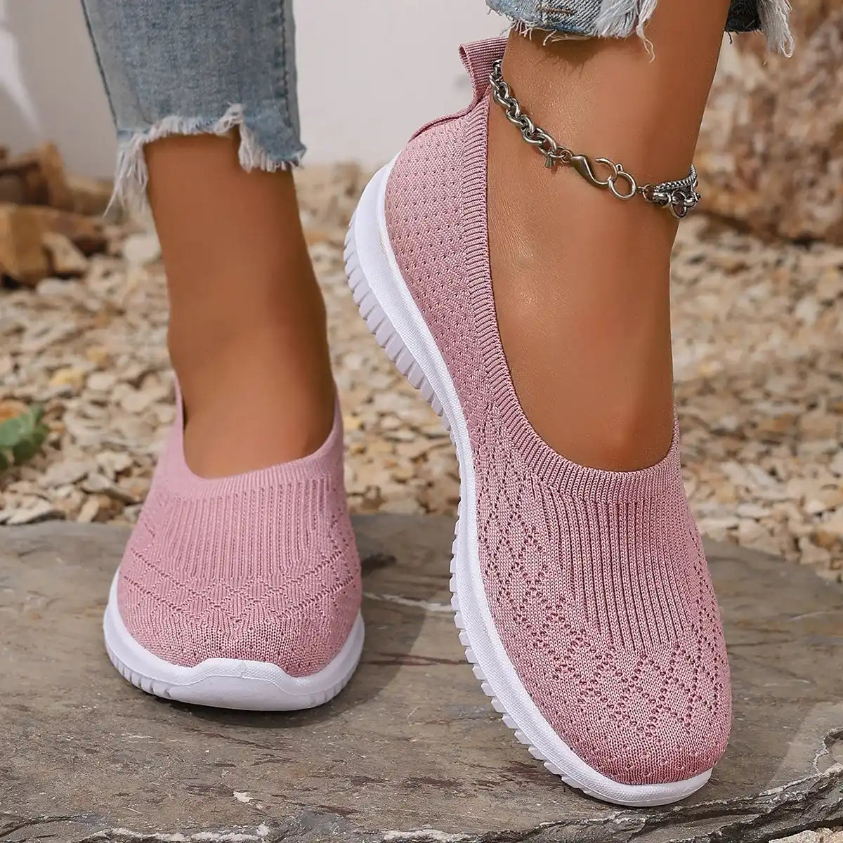 Aveline | Mocassins femme confortables à enfiler, légers pour le quotidien