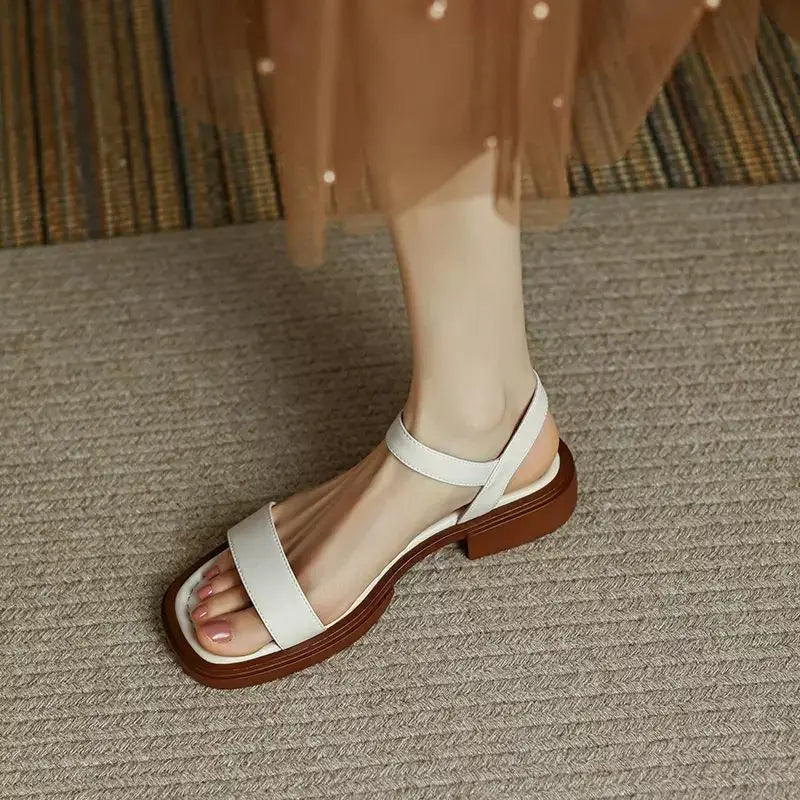 Vitali | Sandales femme à enfiler classiques, confortables pour l'été