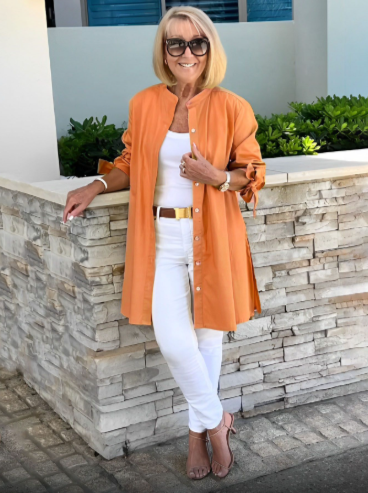 Linda | Blouse femme drapée élégante et fluide pour toutes les femmes