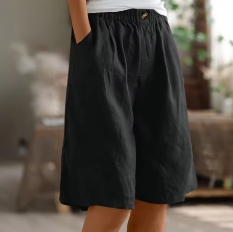 Hazel | Short femme en lin, coupe flatteuse pour les beaux jours