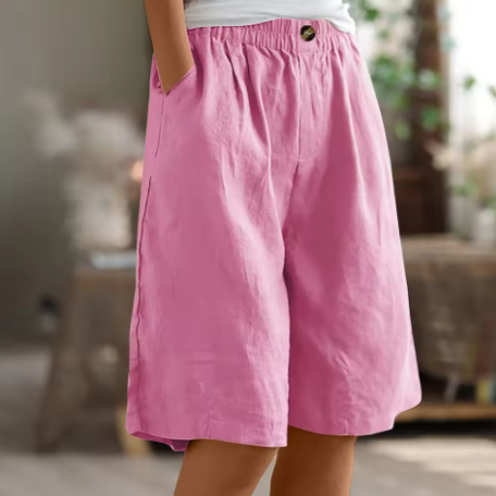 Hazel | Short femme en lin, coupe flatteuse pour les beaux jours