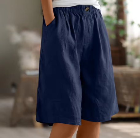 Hazel | Short femme en lin, coupe flatteuse pour les beaux jours