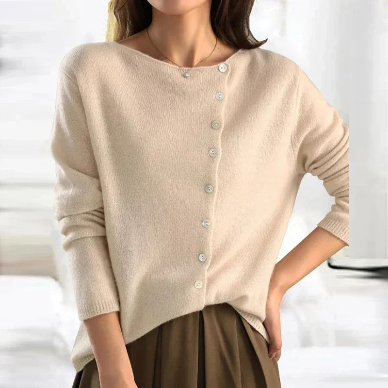 Lenora | Cardigan femme drapé tout confort, fluide et élégant
