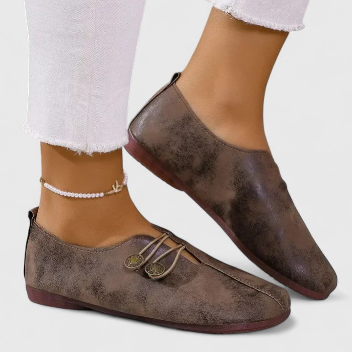 Kyline | Mocassins femme élégants confortables à enfiler pour le quotidien