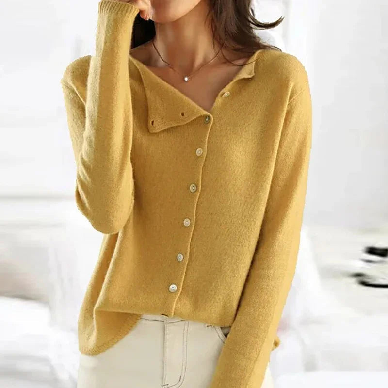 Lenora | Cardigan femme drapé tout confort, fluide et élégant