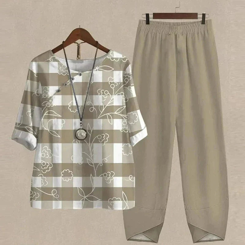 Harper | Ensemble deux pièces femme quotidien confortable, du S au 5XL