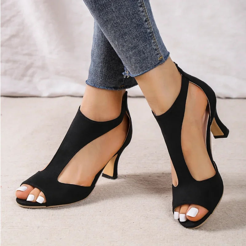 Rosaline | Talons femme escarpins épurés, lignes minimalistes chic