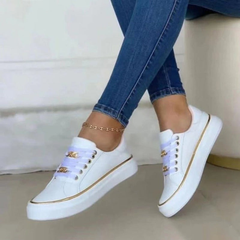 Charlie | Baskets femme modernes, semelle rembourrée maintien de la voûte plantaire