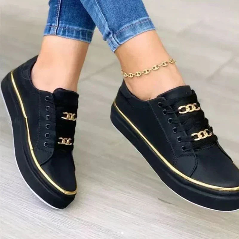 Charlie | Baskets femme modernes, semelle rembourrée maintien de la voûte plantaire