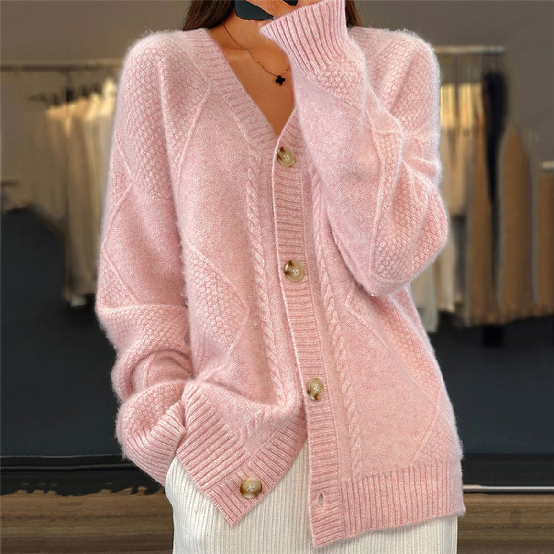 Camryn | Cardigan femme en maille, idéal à superposer élégant et confortable