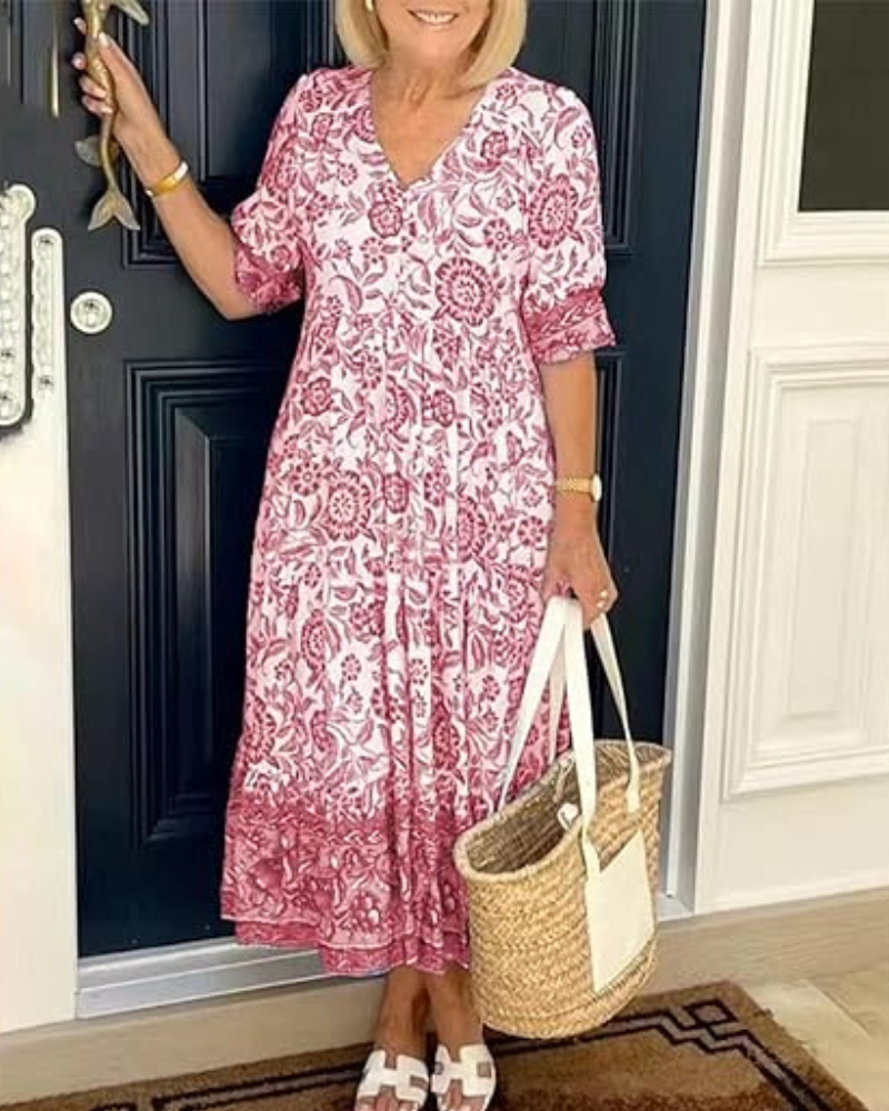 Radiance | Robe longue femme bohème fluide, légère et flatteuse