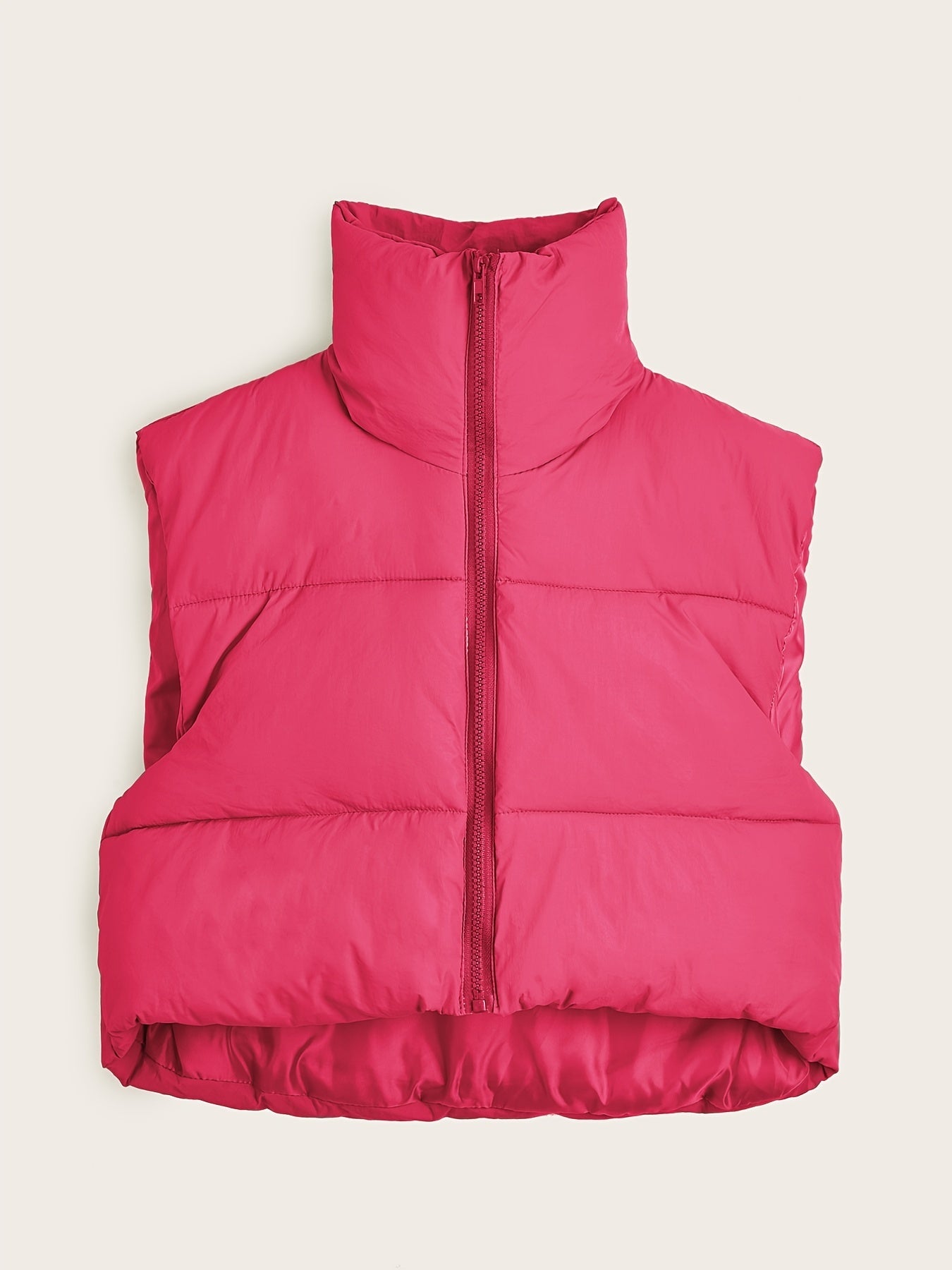 Tova | Gilet thermique femme zippé à col haut, léger et chaud